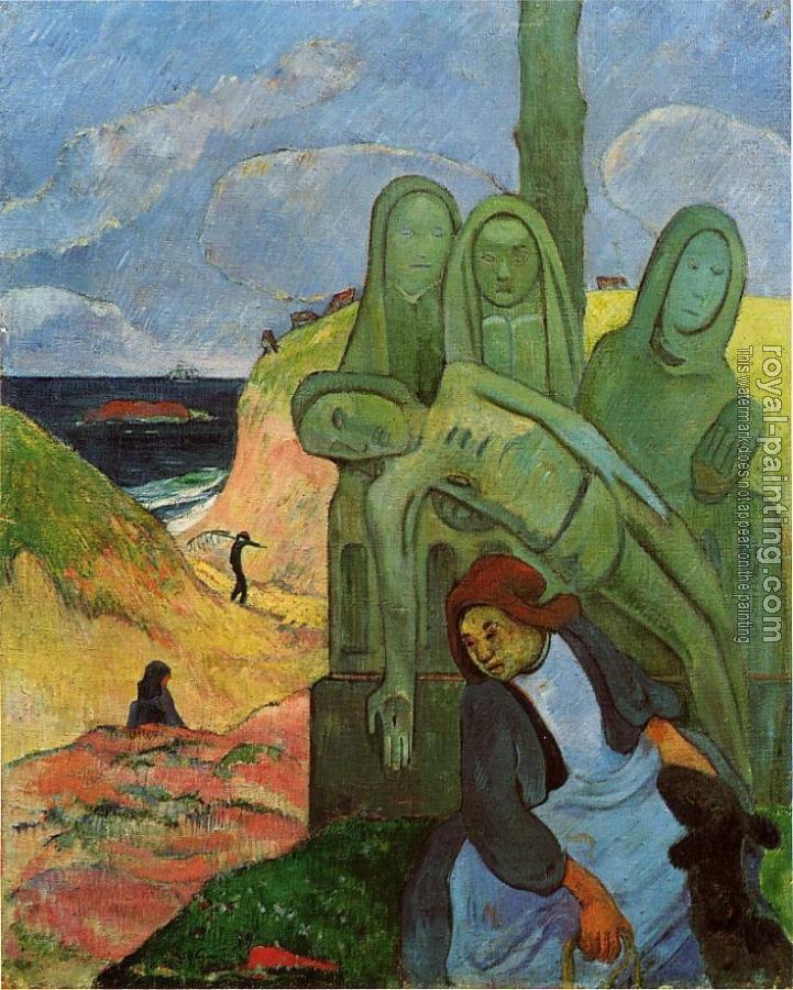 Paul Gauguin : Green Christ